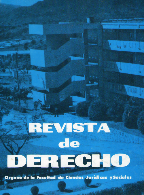 Portada de la Revista de Derecho