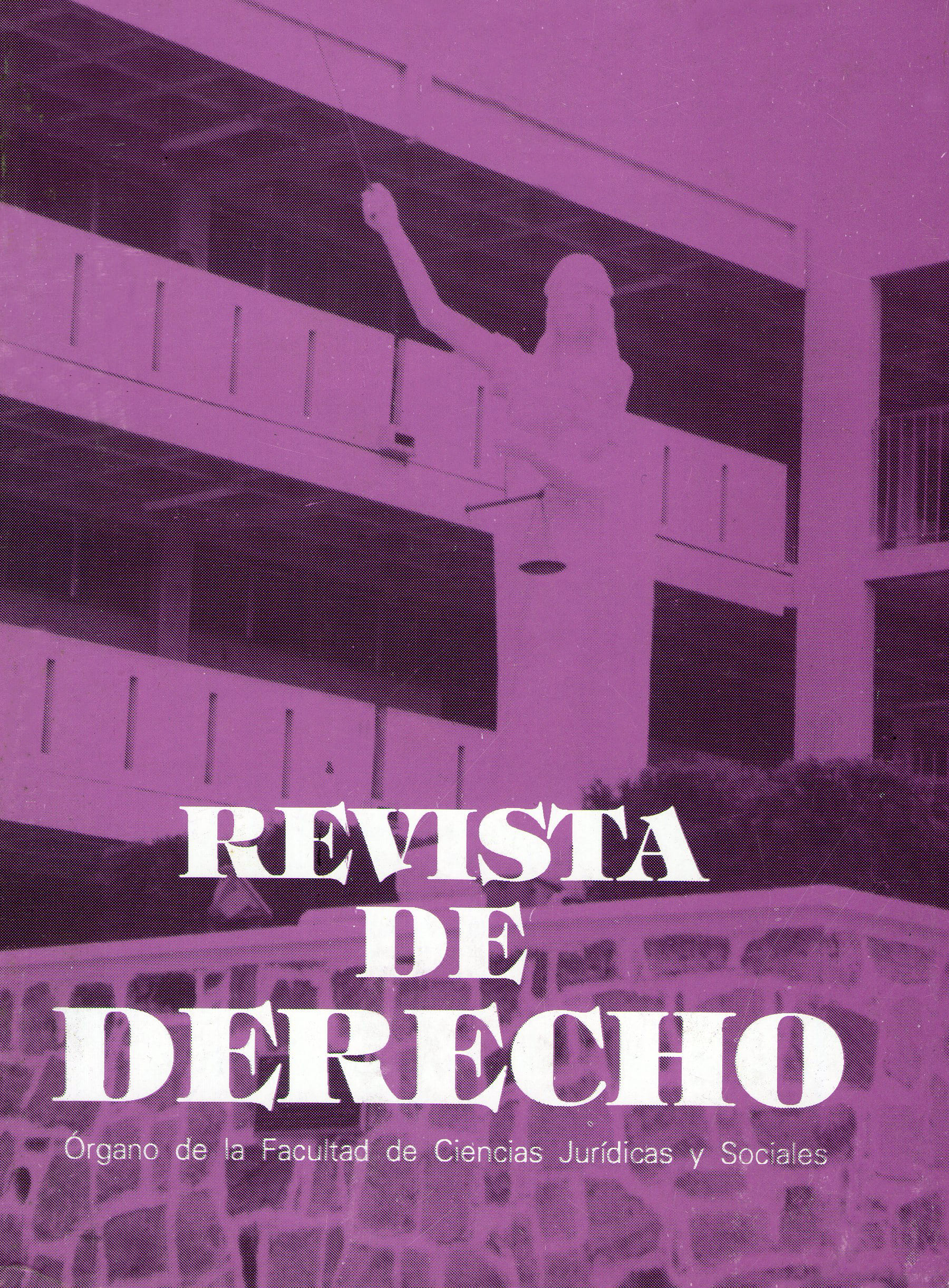 Portada de la Revista de Derecho