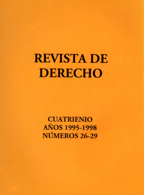 Portada de la Revista de Derecho