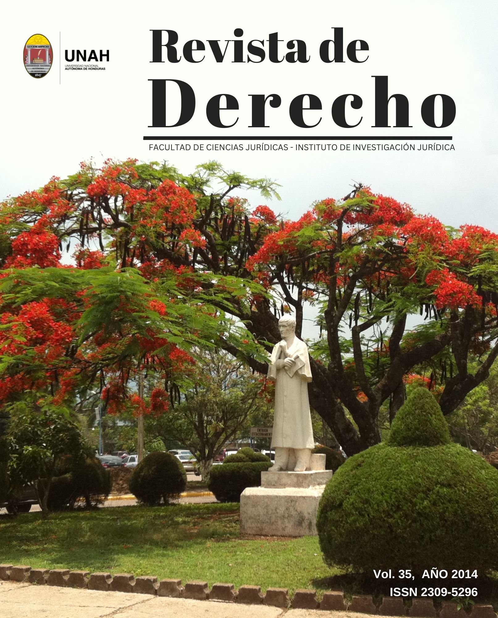 Portada de la Revista de Derecho