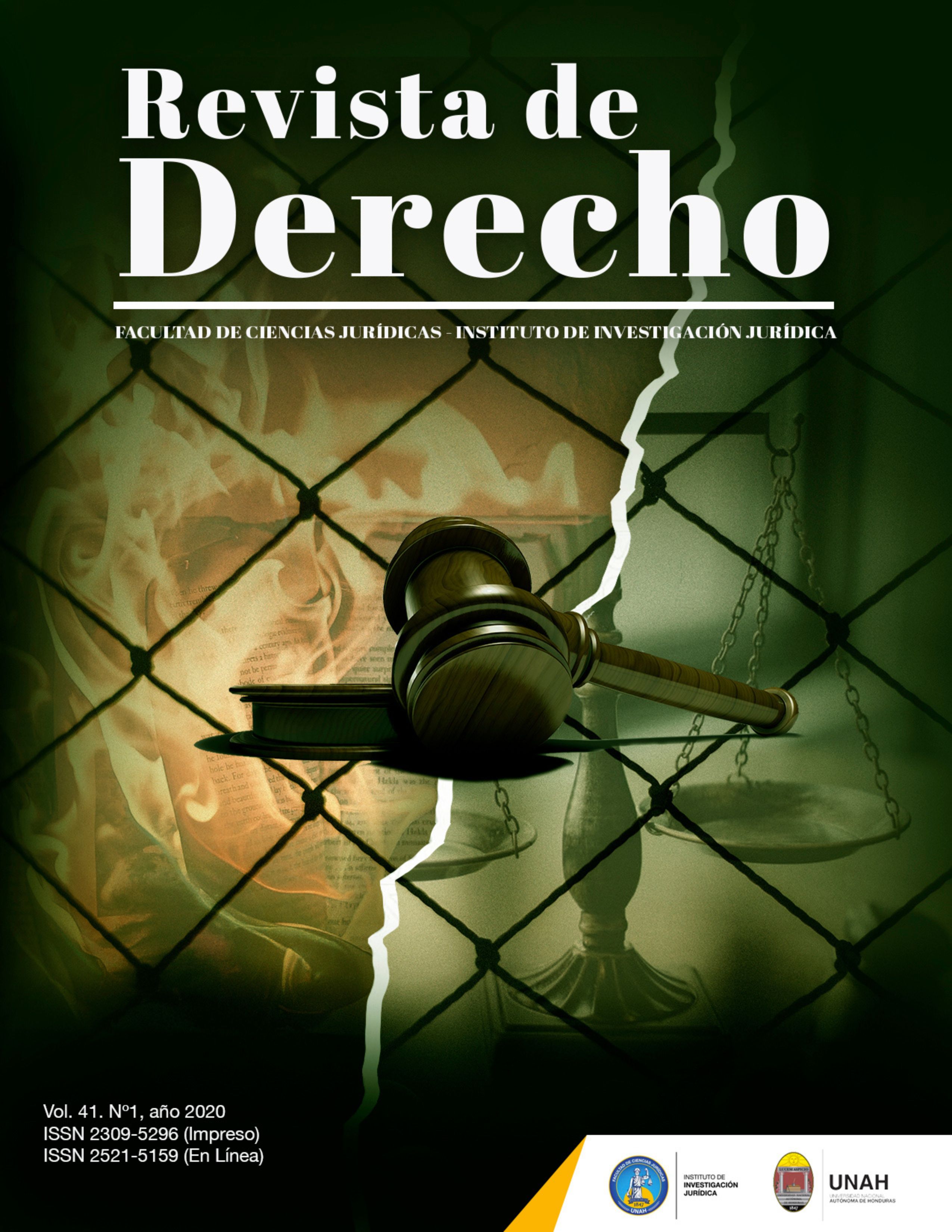 Portada de la Revista de Derecho