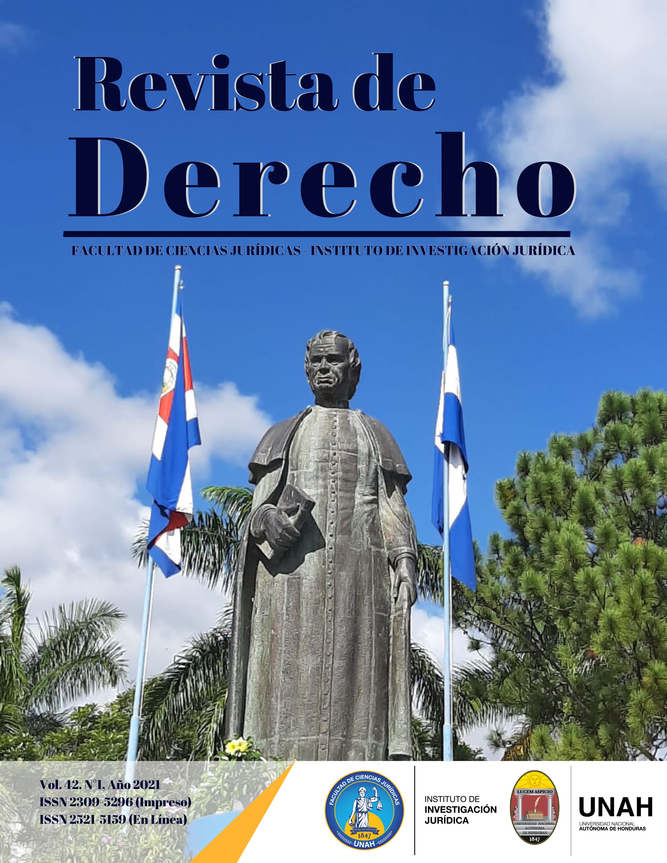 Portada de la Revista de Derecho