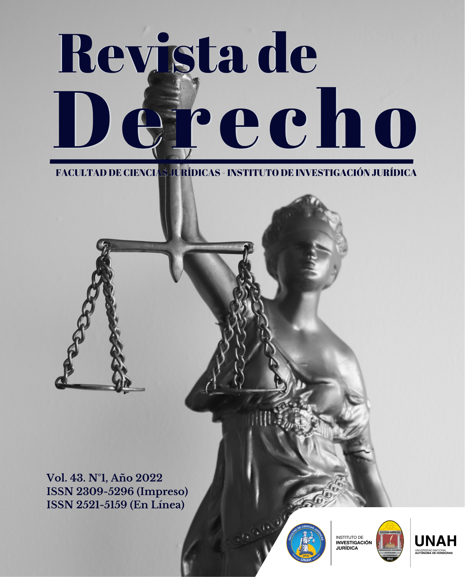 Portada de la Revista de Derecho