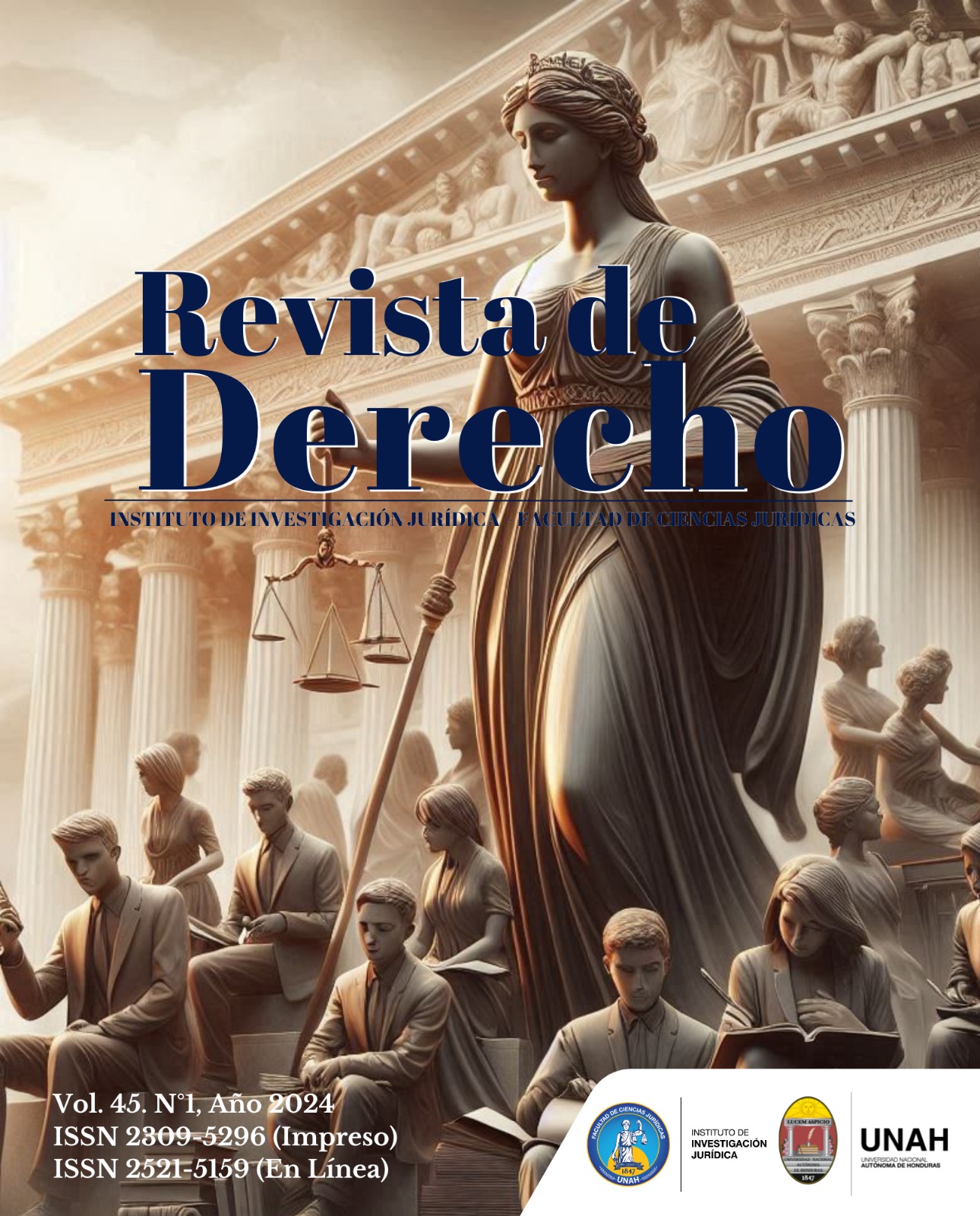 Portada de la Revista de Derecho