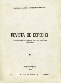 Portada de la Revista de Derecho