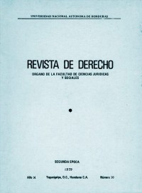 Portada de la Revista de Derecho
