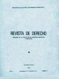 Portada de la Revista de Derecho