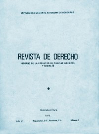 Portada de la Revista de Derecho