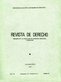 Portada de la Revista de Derecho